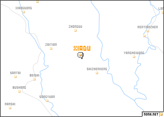 map of Xiadu