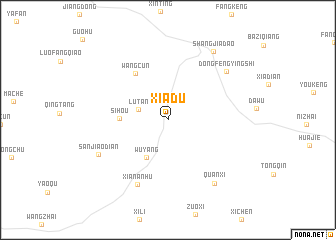 map of Xiadu