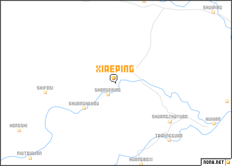 map of Xia\