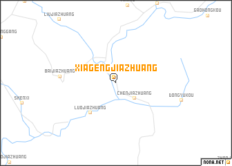 map of Xiagengjiazhuang