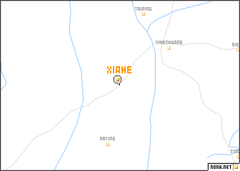 map of Xiahe