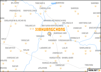 map of Xiahuangchong