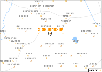 map of Xiahuangxue