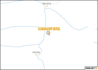 map of Xiahuofang