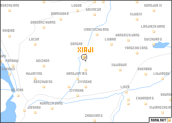 map of Xiaji