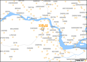 map of Xiaju