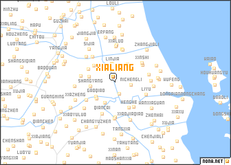 map of Xialiang