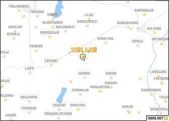 map of Xialijia