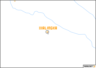 map of Xia Lingka