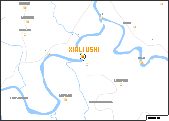 map of Xialiushi