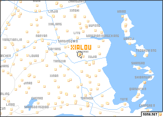 map of Xialou