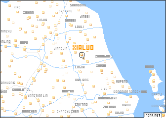 map of Xialuo