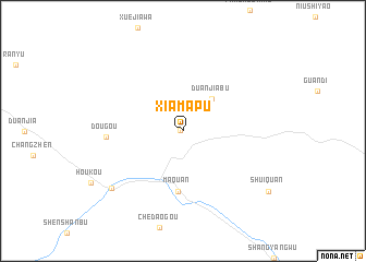 map of Xiamapu