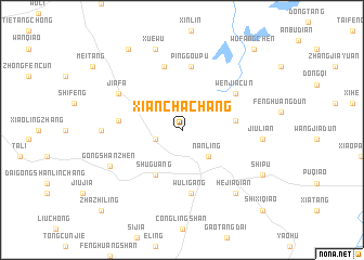 map of Xianchachang
