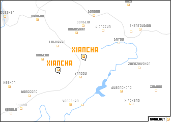 map of Xiancha