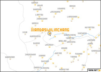 map of Xiandasijilinchang