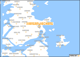 map of Xianganjiechang