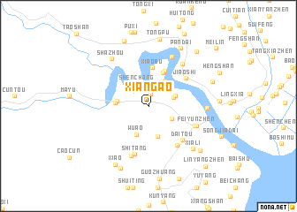 map of Xiang\