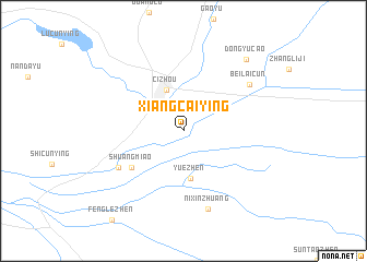 map of Xiangcaiying