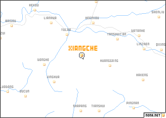 map of Xiangche