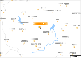 map of Xiangcun
