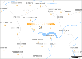 map of Xianggongzhuang