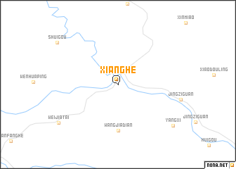 map of Xianghe