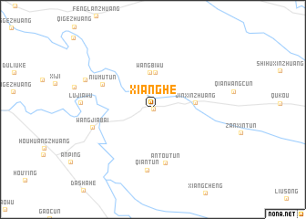 map of Xianghe