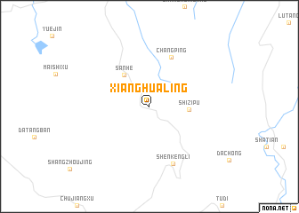 map of Xianghualing
