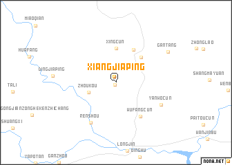 map of Xiangjiaping