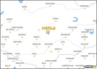 map of Xiangji