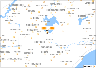 map of Xiangkan