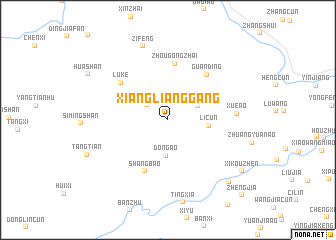 map of Xianglianggang