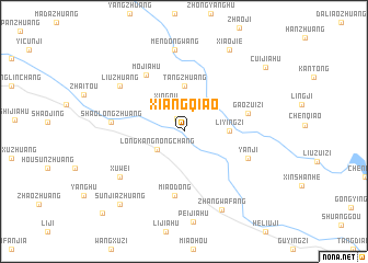 map of Xiangqiao