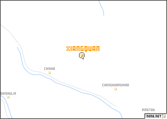 map of Xiangquan