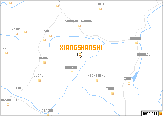 map of Xiangshanshi