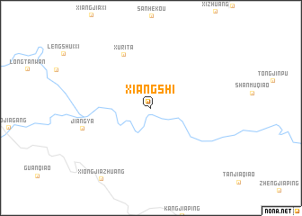 map of Xiangshi