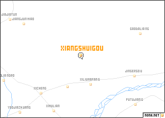 map of Xiangshuigou