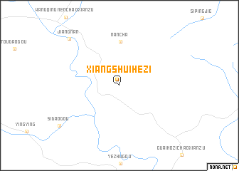map of Xiangshuihezi
