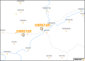 map of Xiangtun