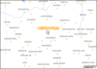 map of Xiangxingdi