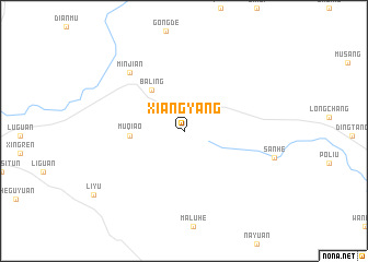 map of Xiangyang