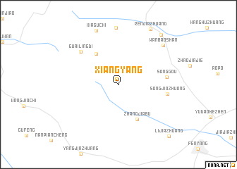 map of Xiangyang