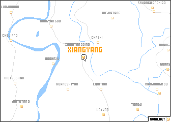 map of Xiangyang