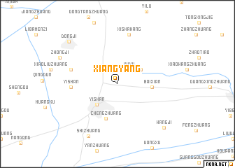 map of Xiangyang