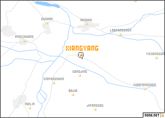 map of Xiangyang
