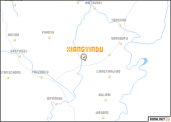 map of Xiangyindu