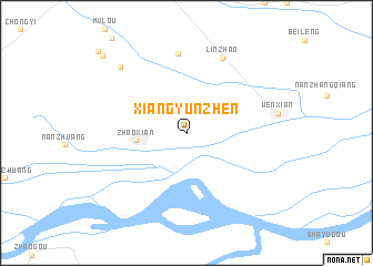 map of Xiangyunzhen