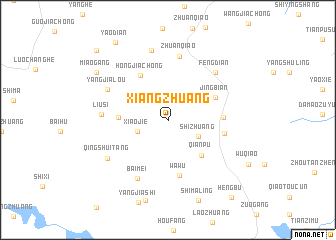 map of Xiangzhuang