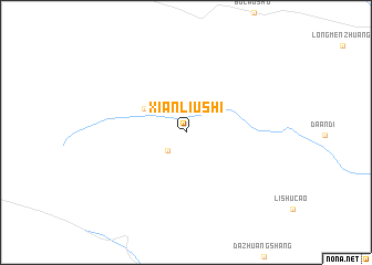 map of Xianliushi